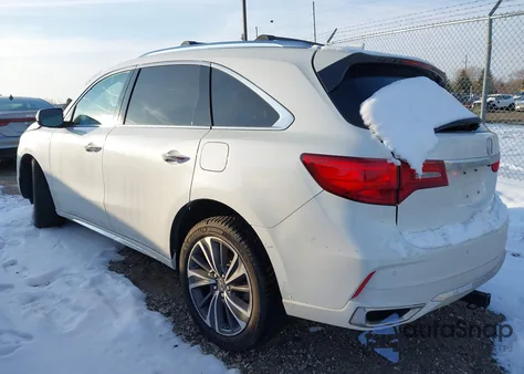 2019 Acura Mdx Sport Hybrid Technology Package из США, поврежденный, VIN 5J8YD7H52KL001718